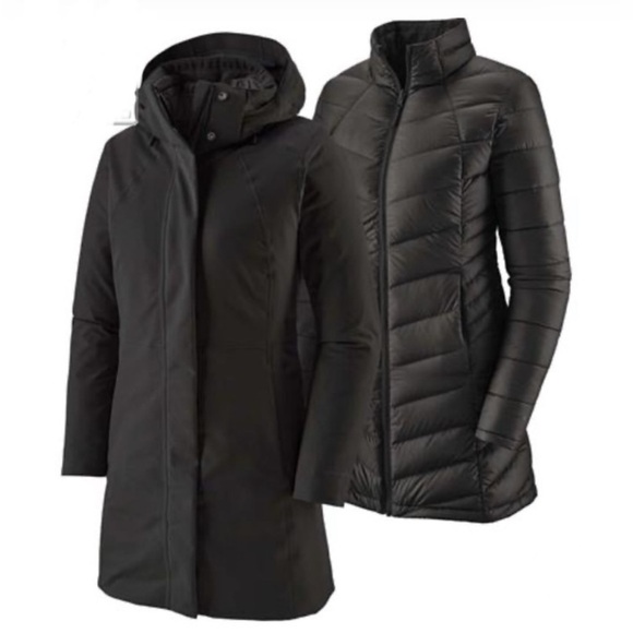 Patagonia Tres 3-in-1 Parka Black M - Picture 3 of 14